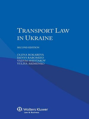 cover image of Transport Law in Ukraine